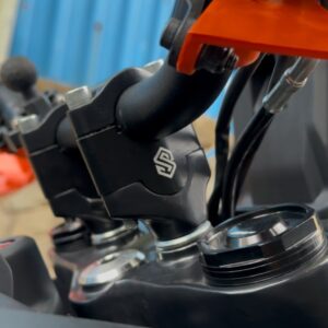 Handlebar Risers for KTM Adventure 250 / 390 X / S (Plug & Play | Comfort Upgrade)