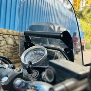 Honda RS / CB 350 GPS mount (windscreen version)