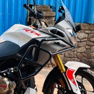 Crash Guard for TVS Apache RTX 300 (Adventure-Grade Protection | 3-Point Chassis Mount | Heavy-Duty Steel)