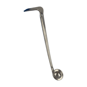Quality Industries Stainless Steel Ladle, 0.5oz Serving Tool, 10.5in, 461301