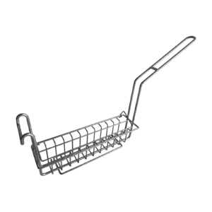 Quality Industries Fry Basket, Stainless Steel, 12 Fish Fillet, 303x74x70 (mm)