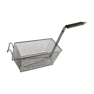 Quality Industries Fry Basket, Stainless Steel, Counter Fryer, 344x220x155 (mm)