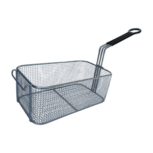 Fry Basket, Stainless Steel, Electropolished, Rounded Corners, 310x170x120 (mm)