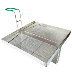 Quality Industries Stainless Steel Sediment Tray, 342mmx342mm, 160mmx45mm U Shaped Offset