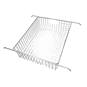 Coating Basket, Stainless Steel, 10"x14"x4", with Hanging Arms