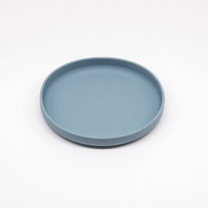 Katzennapf aus Silikon - Pastelblau