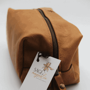 Leather Toiletry Bag