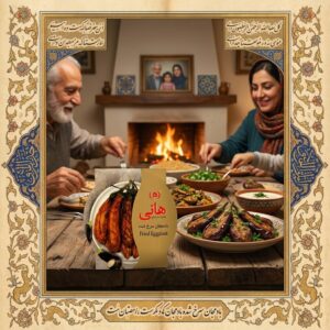 Aubergine frite Hani (Sorkh Shode) 480g