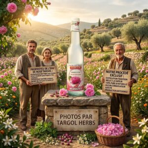 Eau de rose traditionnelle targol 410g