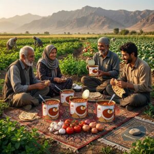 Mirza Ghasemi Hani : Caviar d'aubergines iranien 480g