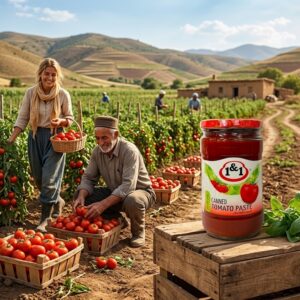 purée de tomates 1&1 Verre 700GR