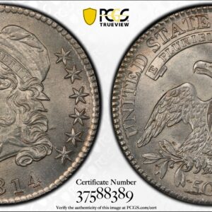 1814 PCGS MS62   Pedigree D.L. Hansen