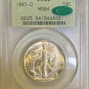 1945-D PCGS MS64 OGH  CAC
