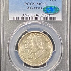 1937-D  Arkansas  PCGS MS65  CAC