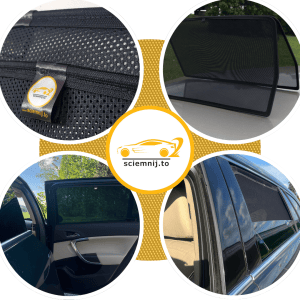 Komplet: Zasłony przeciwsłoneczne Volkswagen Passat B6 Kombi (2005-2010)