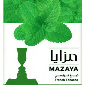 ナチュラルミント (Natural Mint)　Mazaya　マザヤ　 シーシャ・水タバコ用フレーバー　50g