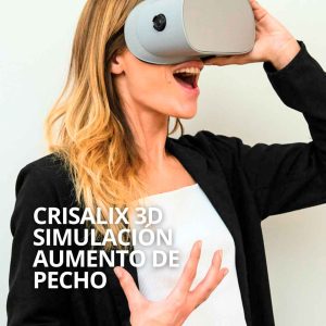 Simulación de aumento de pecho con Crisalix 3d