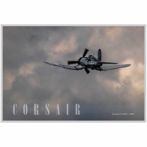 Vintage Warbirds Poster – Corsair
