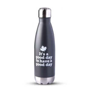 Stainless Steel Water Bottle—It’s a good day to have a good day