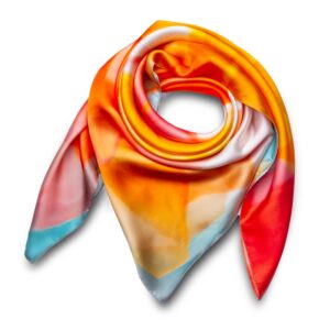 Springtime Blooms Silk Scarf