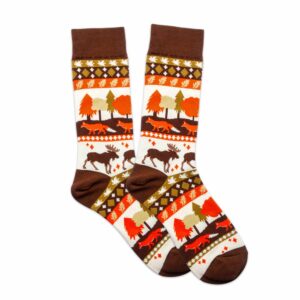 I Love Fall Most of All Socks