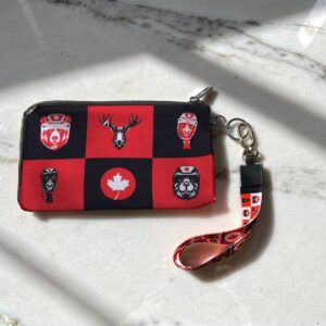 Canadian All-Stars Pouch and Wrist Fob Bundle