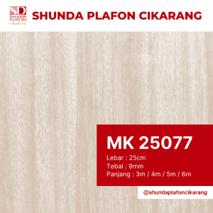 Plafon PVC Motif Kayu MK 25077 (Shunda Plafon)