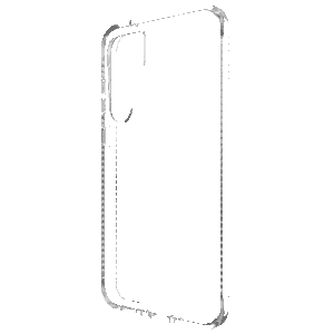 ZAGG Cases Luxe Samsung A35 5G Clear telefon tok átlátszó