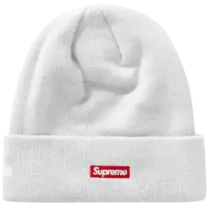 White Supreme Beanie