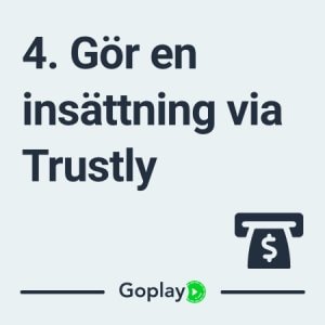 ör en insättning med trustly