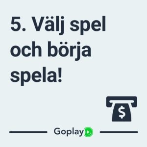 välj spel och börja spela