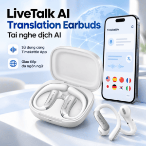 LiveTalk AI Translation Earbuds