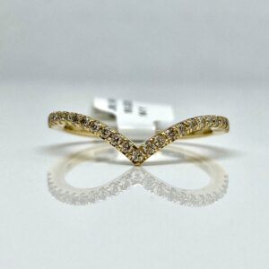14ky .20ctw Diamond Wedding Band