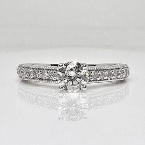 14kw .48ctw Diamond Engagement ring