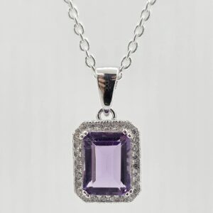 925 Amethyst Necklace