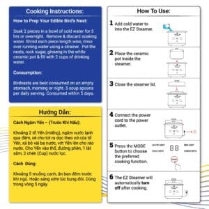 Ten Lei Yen EZ Steamer
