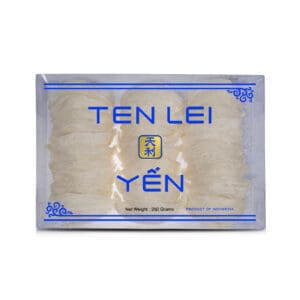 Ten Lei Yen Blue Label Kali Dried White Edible Bird's Nest 250 Grams
