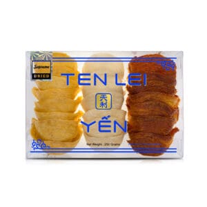Ten Lei Yen Blue Label Supreme Dried Golden, White, Red Edible Bird's Nest