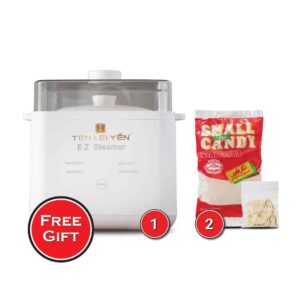 Ten Lei Yen EZ Steamer, 2 Sugar and Ginseng Gift