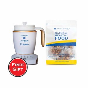 Ten Lei Yen C Steamer and 1 Bag of Natural Healthy Food Supreme mix. Free Gift.