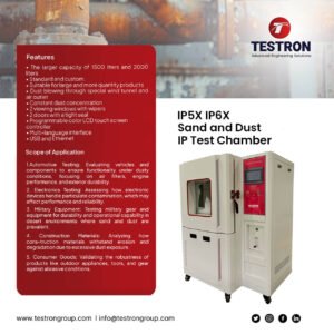 IP5X IP6X Sand and Dust IP Test Chamber