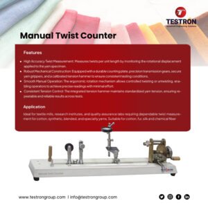 Yarn Manual Twist Counter supplier in USA, Canada, Germany, Italy, UAE, Egypt, Nigeria, Lebanon, France, Spain, Lebanon, Africa