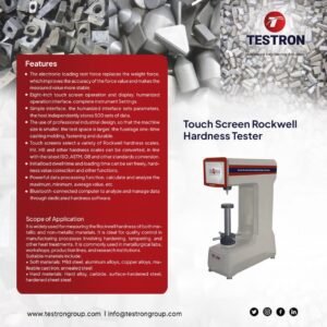 TT-R150T Touch Screen Rockwell Hardness Tester
