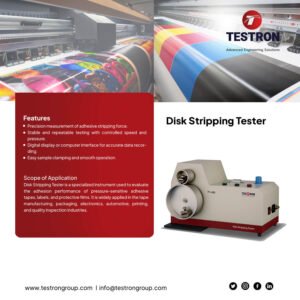 Disk Stripping Tester supplier and manufacturer, Disk stripping tester for printed materials