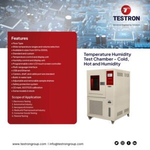 Testron's Temperature and Humidity Chamber