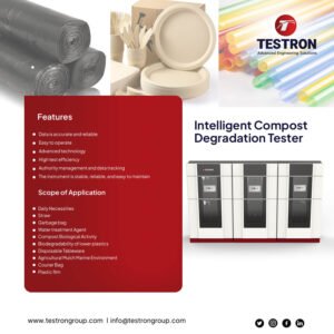 Intelligent Compost Degradation Tester and Biodegradation Analyzer
