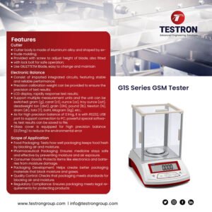 GSM tester for paper and paperboard