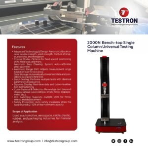 TT-SC2000 2000N Bench-top Single Column Universal Testing Machine