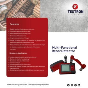 TT-RD800 Multi-Functional Rebar Detector