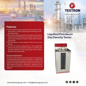 TESTRON TT-LPGD Liquified Petroleum Gas Density Tester